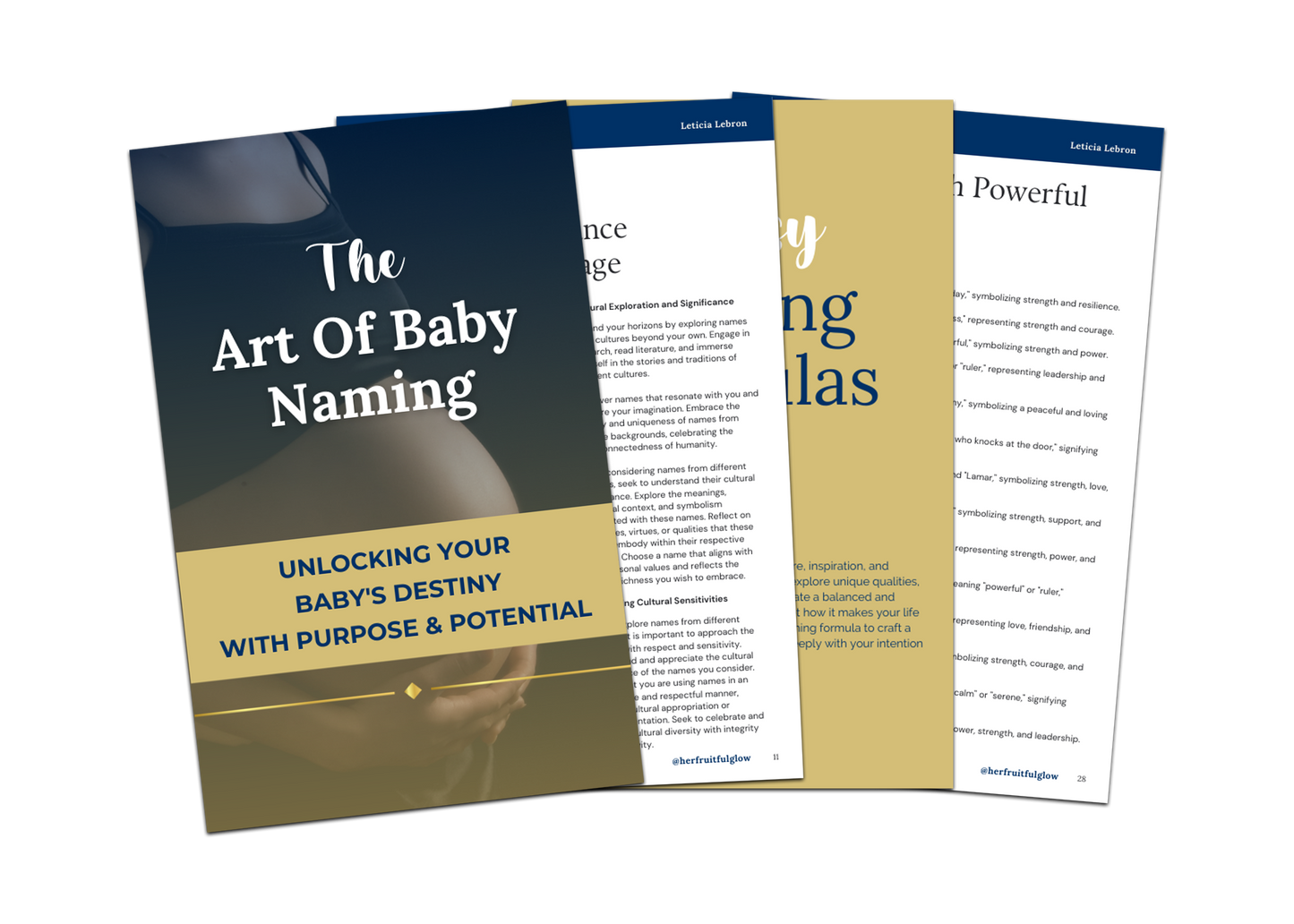 The Art Of Baby Naming Ebook